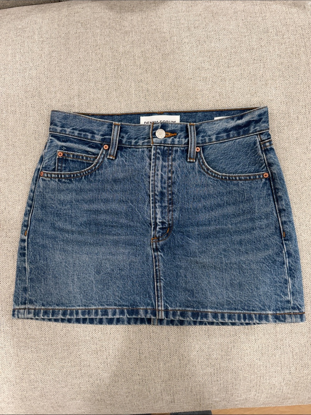 Aritzia Denim Forum The 90’s Ricci Micro Denim Skirt